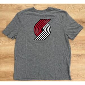 NWOT Men's NBA Portland Trail Blazers Tee - XL - Heather Gray